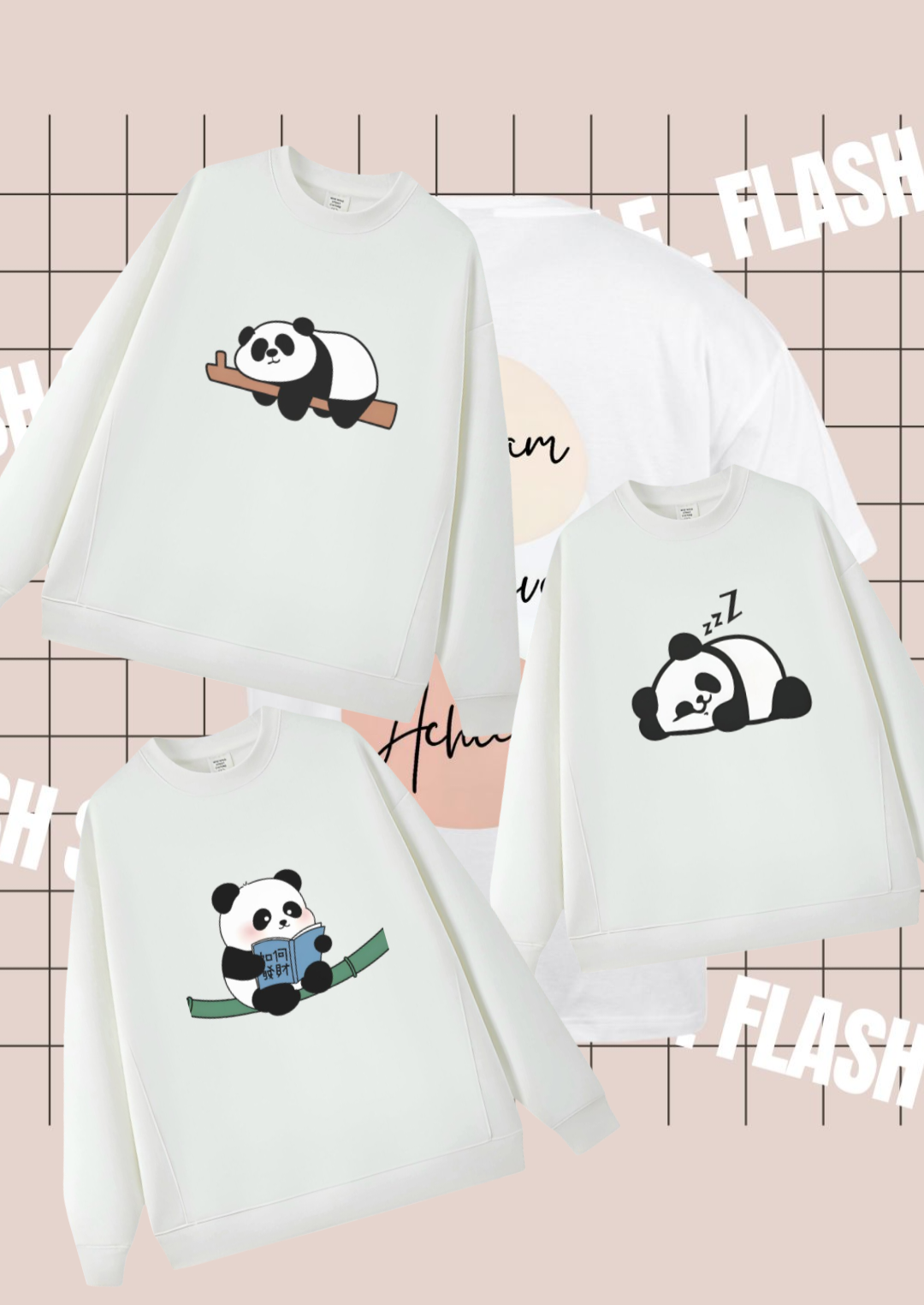 Panda Sweatshirts Collection