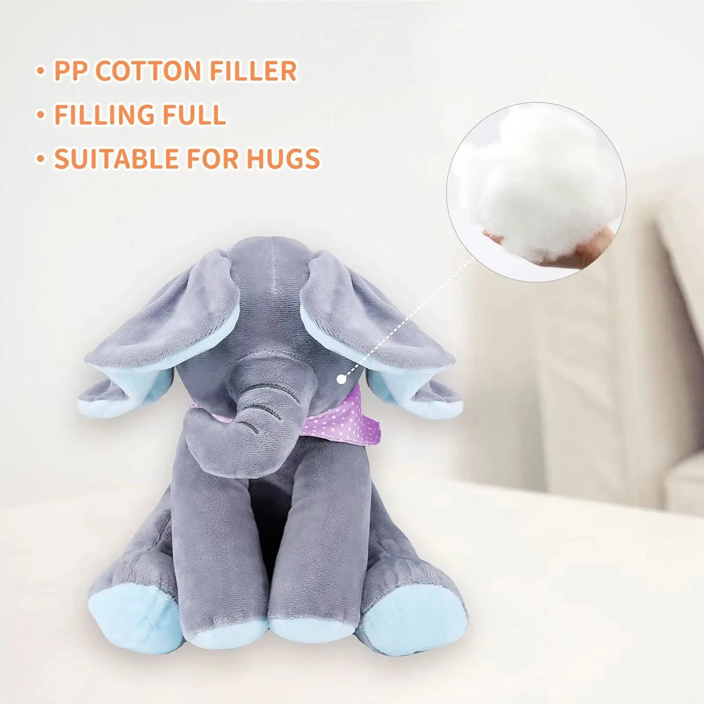 Hide-and-seek Elephant Toy