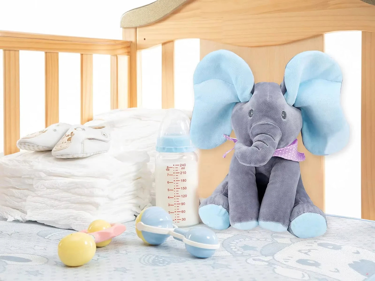 Hide-and-seek Elephant Toy