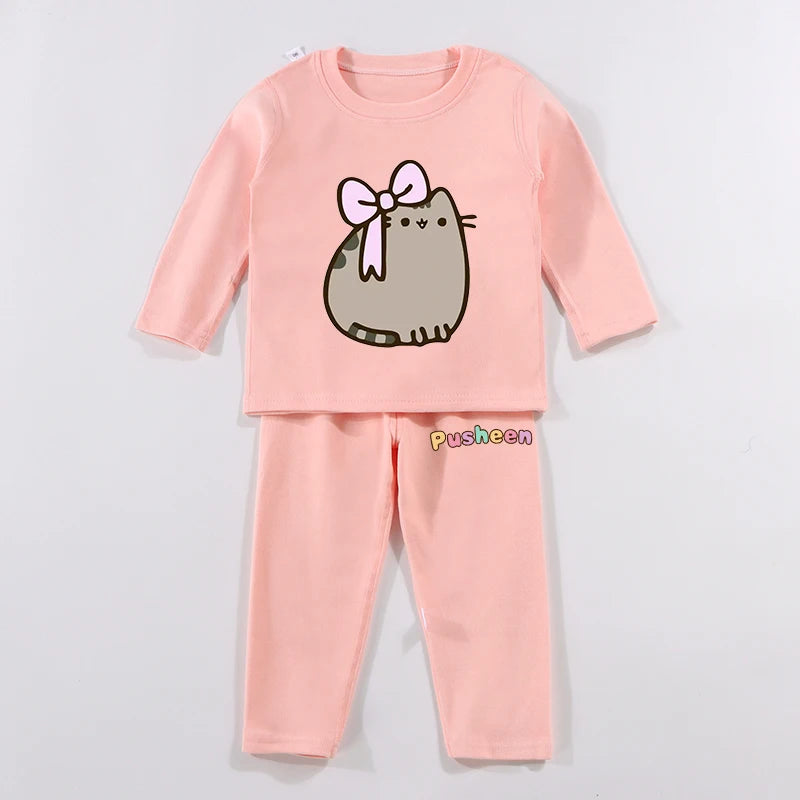 Pusheen Pajamas Winter Kids Set