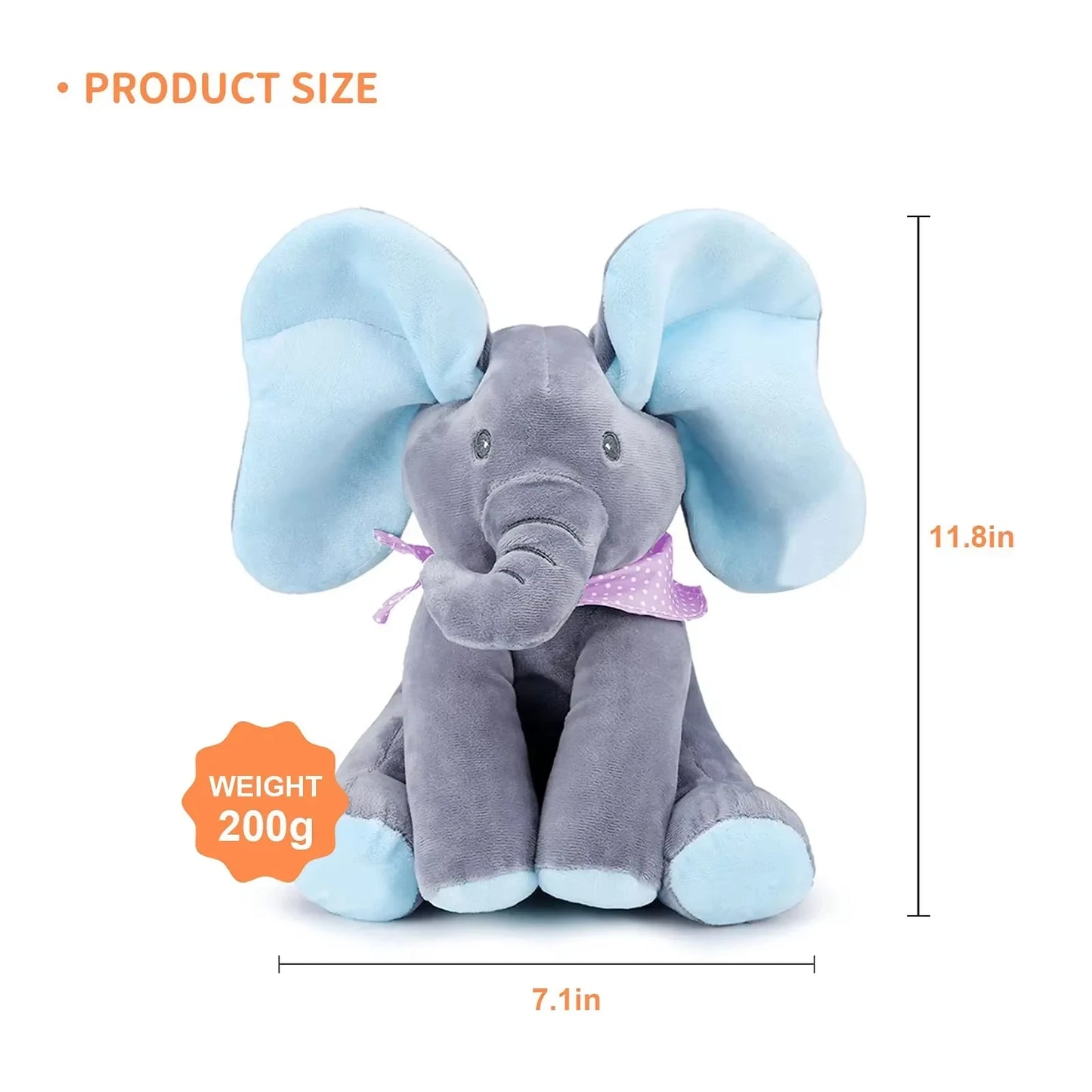 Hide-and-seek Elephant Toy