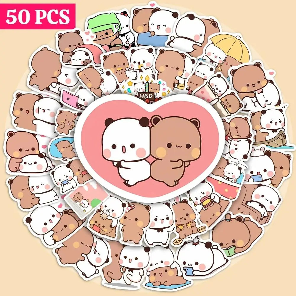 50sheets/set Bubu Dudu Stickers