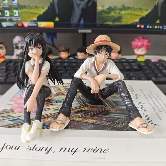 2pcs Pirate Figurine Couple