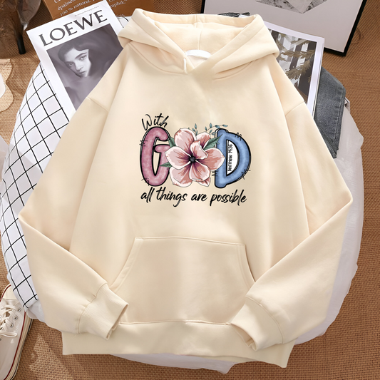 With GOD Hoodie