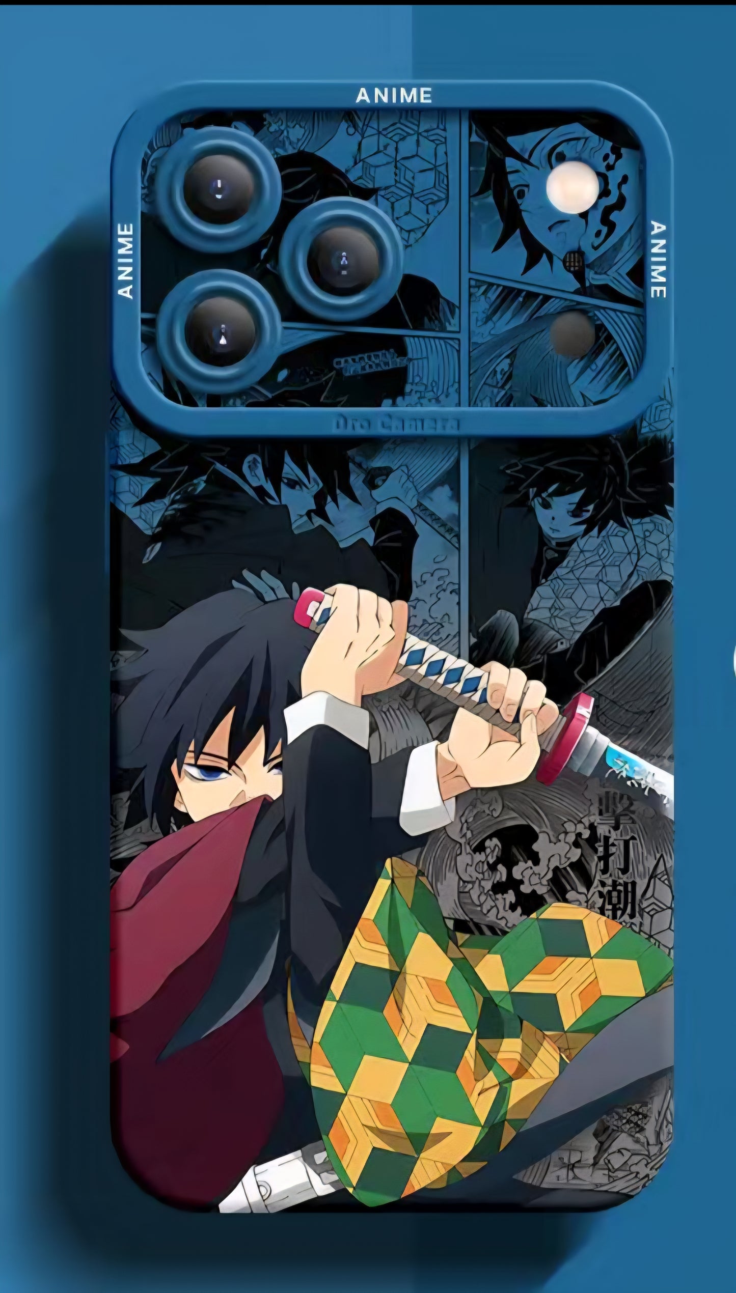 Anime Inspired Demon Warrior Phone Cover