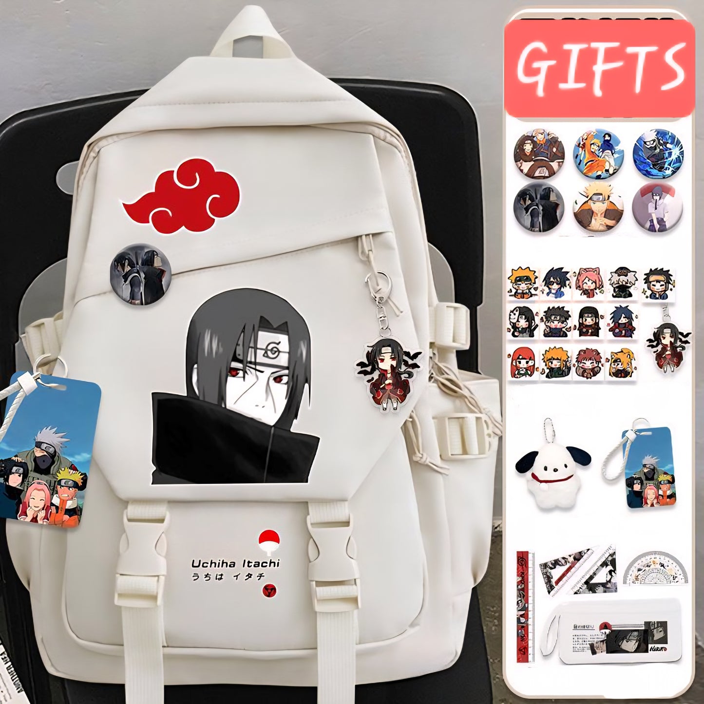 Anime School Backpack + Gifts