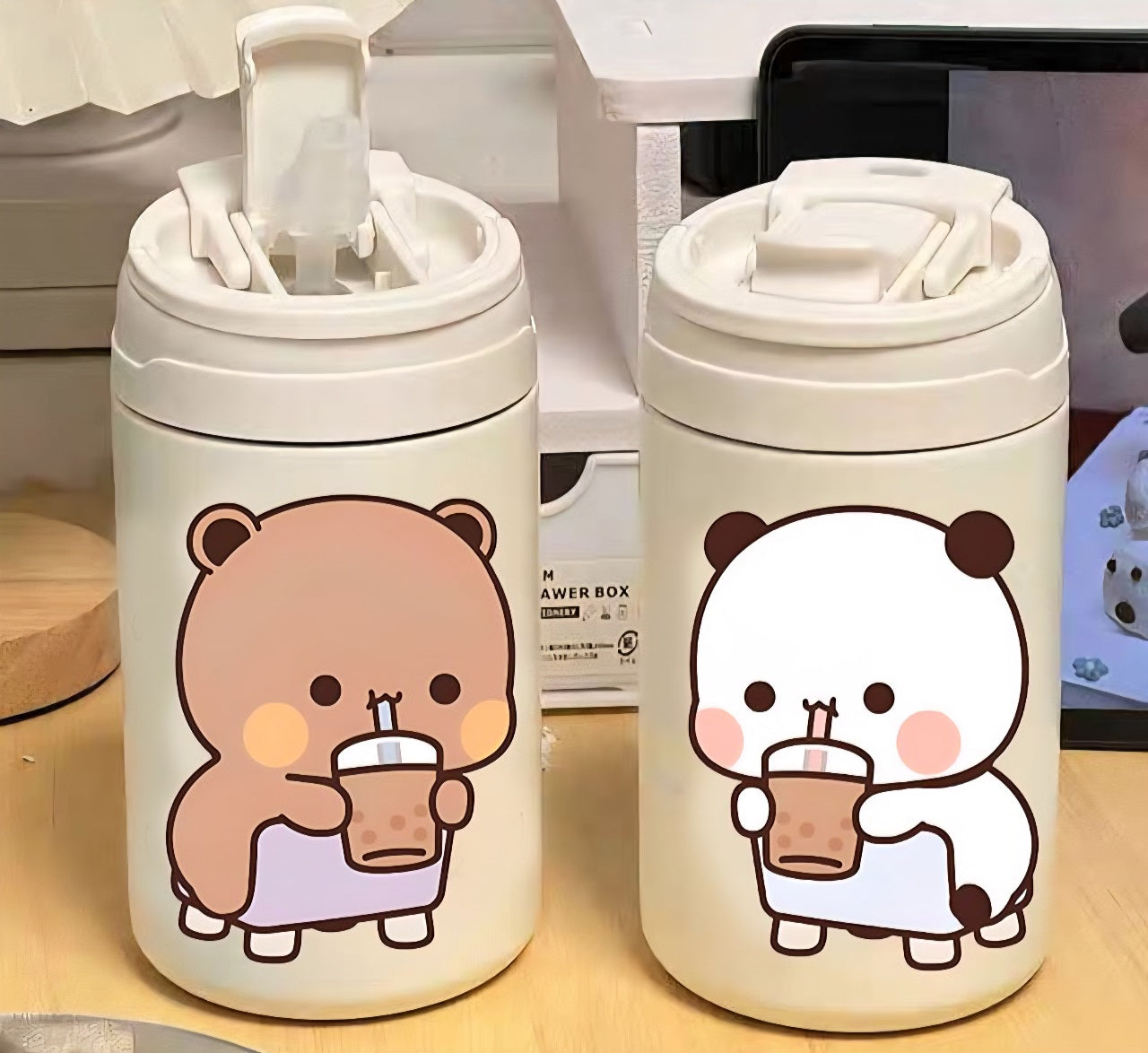 DuduBubu Straw Tumbler