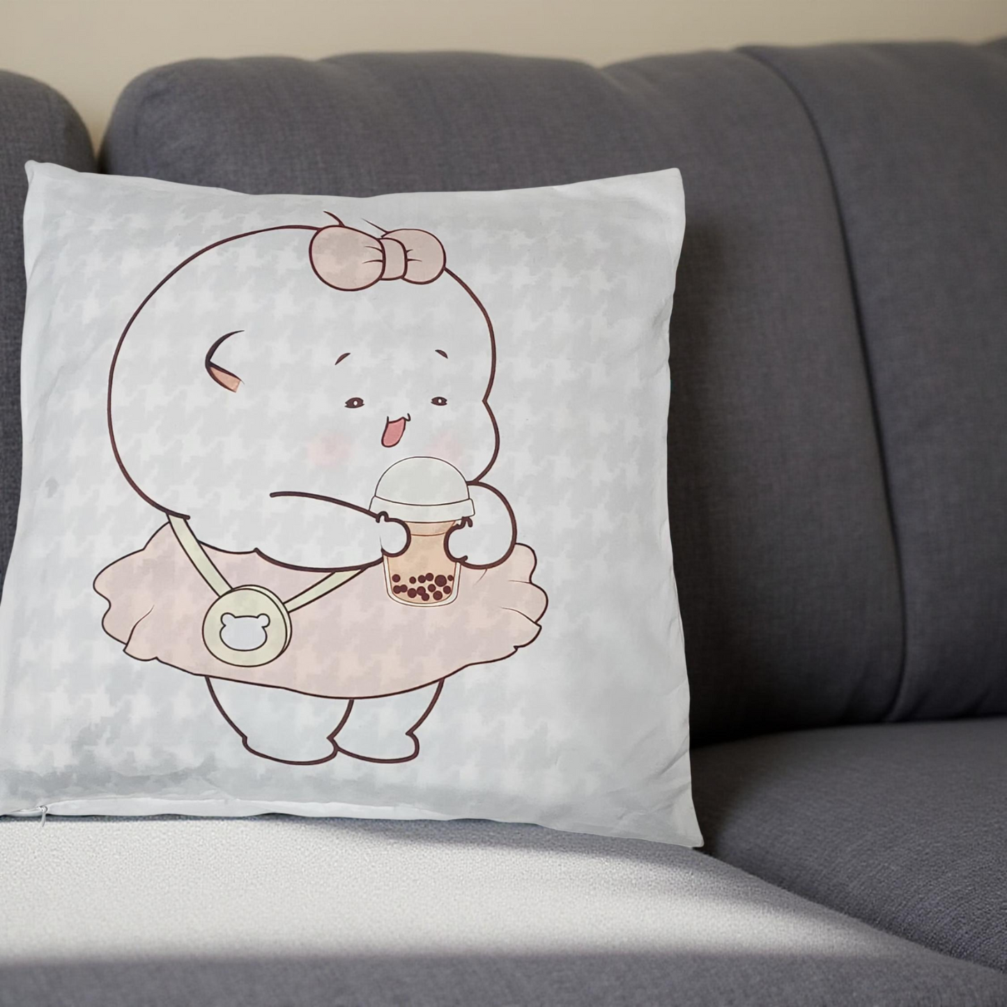 2PCS Soso Jojo Drinking 2 Case Pillow